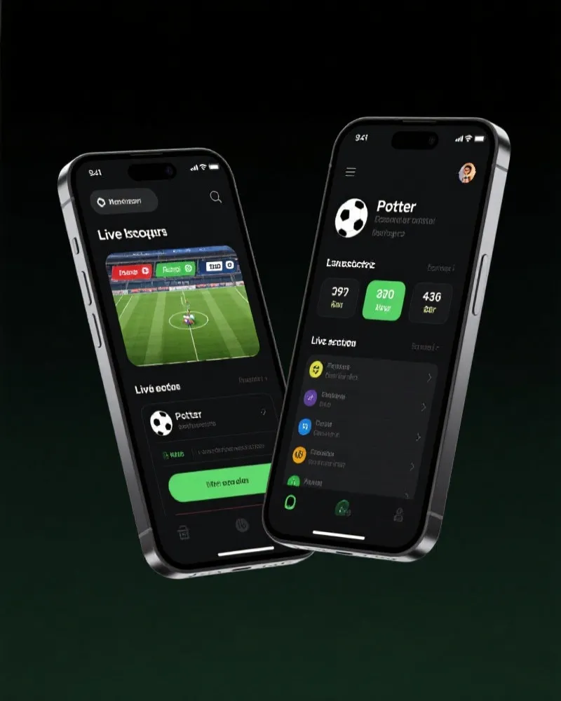 竞彩足球 App Interface